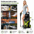 Lavadora Elétrica de Alta Pressão 4500PSI 2500W Bivolt com 4 Bicos de Conexão + BRINDE: Aspirador Profissional 5.5HP 18.9L - COMPRE 1 LEVE 2